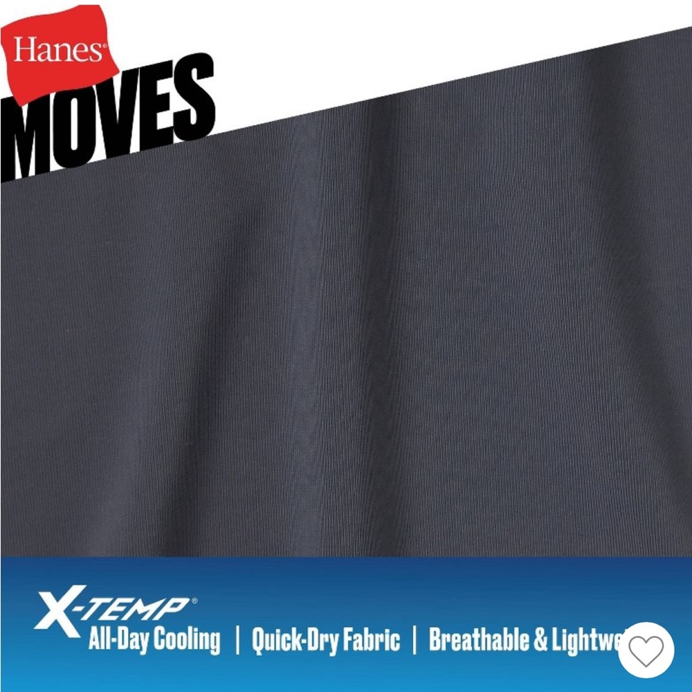 Hanes Moves Premium Men's Anti-Chafe
Total Support Pouch Boxer Briefs 2pk - Picture 5 of 12